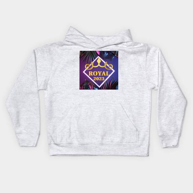 Royalty 2023 Kids Hoodie by ReelMcCoyz